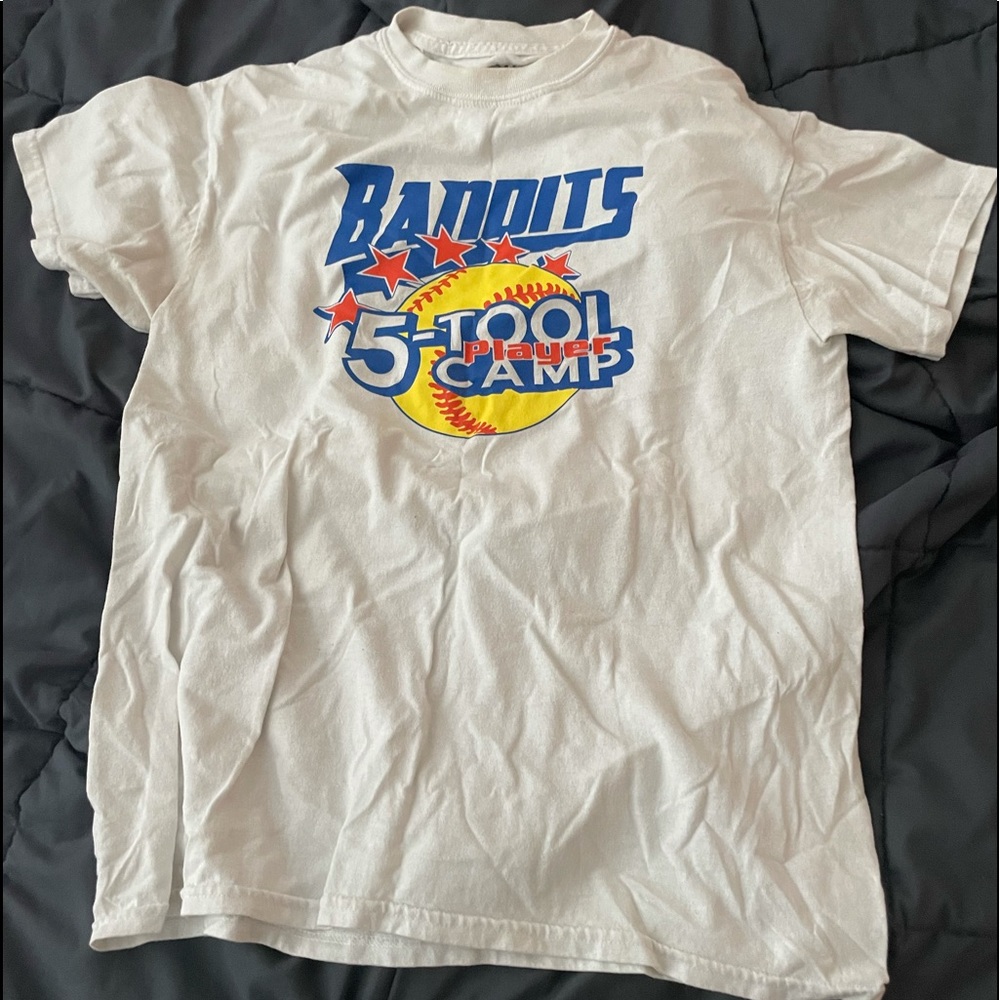 White Bandits 5-tool camp XL t-shirt